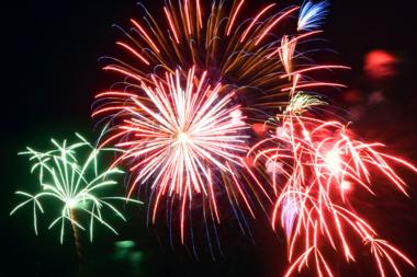 Fireworks for the Fourth of July Event