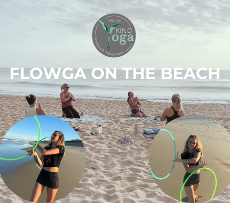 Flowga Beach Yoga & Hula Hooping Event