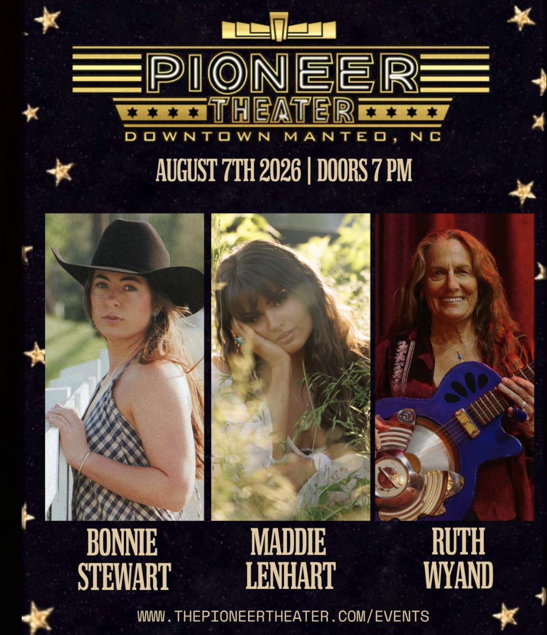 Maddie Lenhart, Bonnie Stewart and Ruth Wyand Event