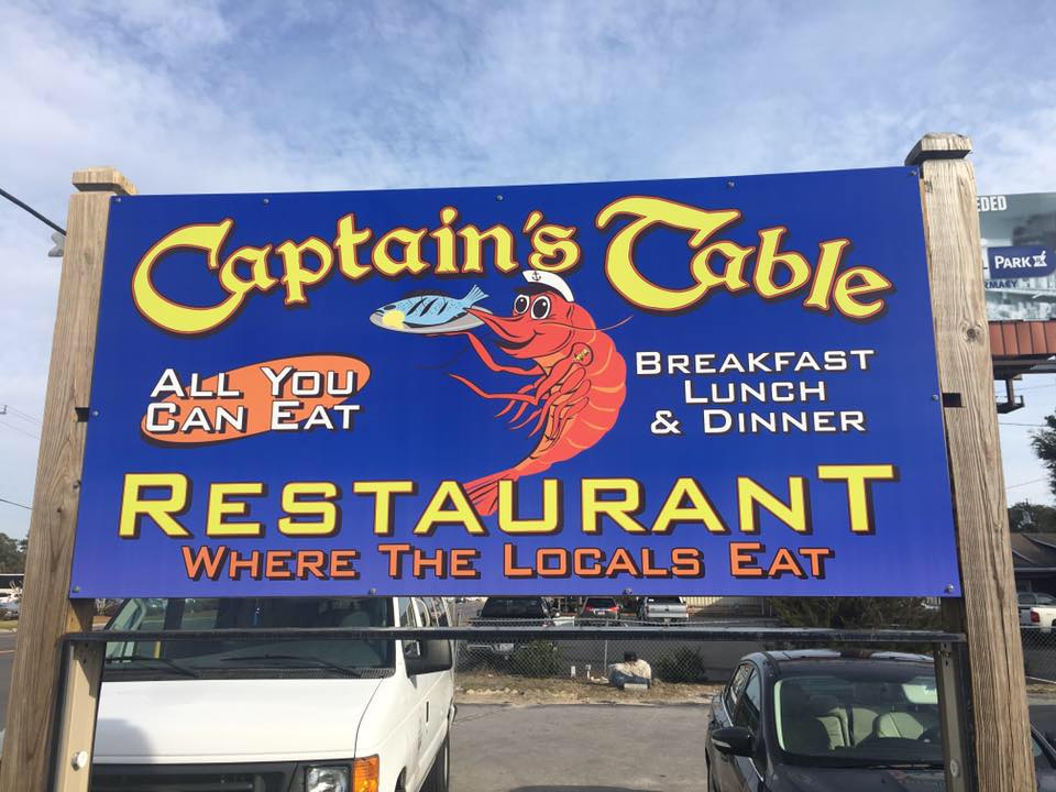 Things To Do Captain's Table